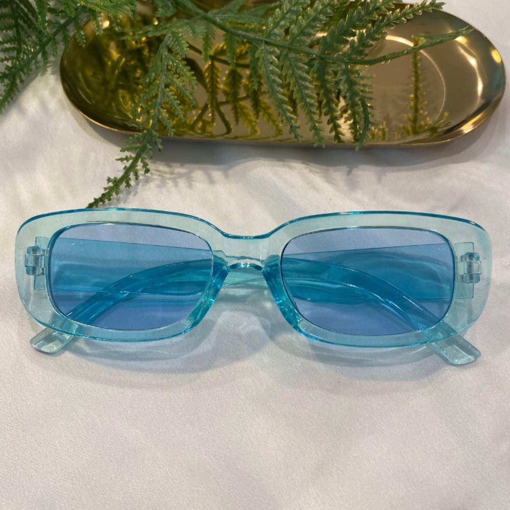 Blue glasses